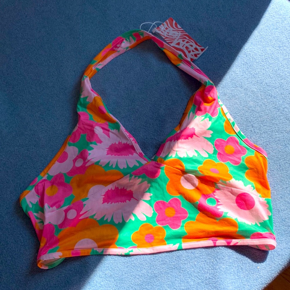 70’s Print Halter Top